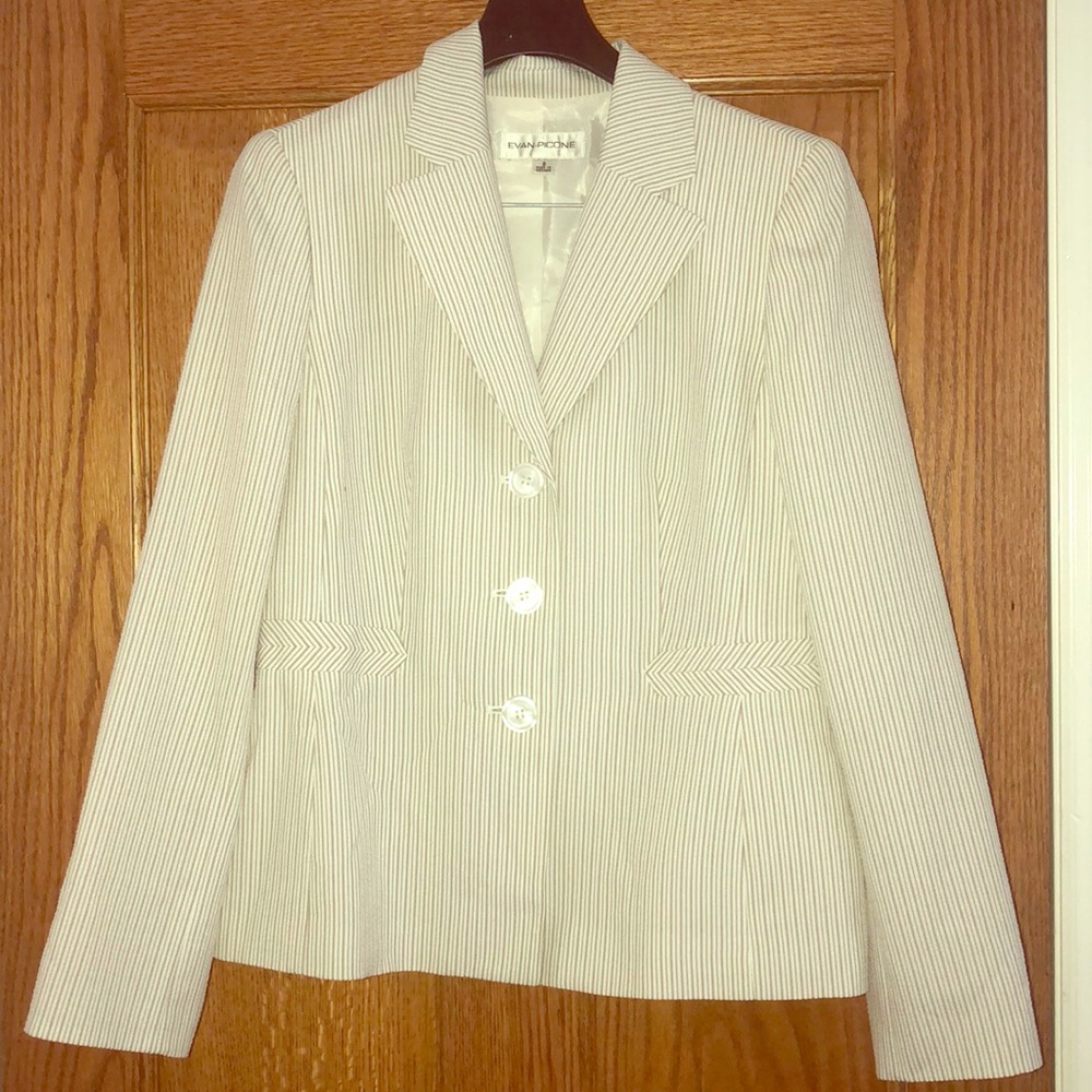 Striped blazer
